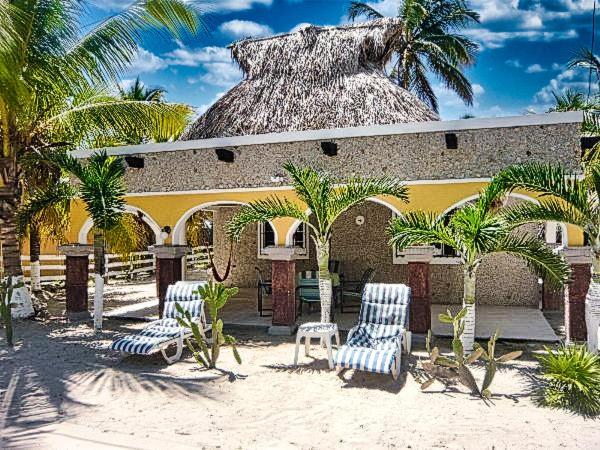 Hacienda Antigua Villa, 50M From Sandy Beach El Cuyo Exteriér fotografie